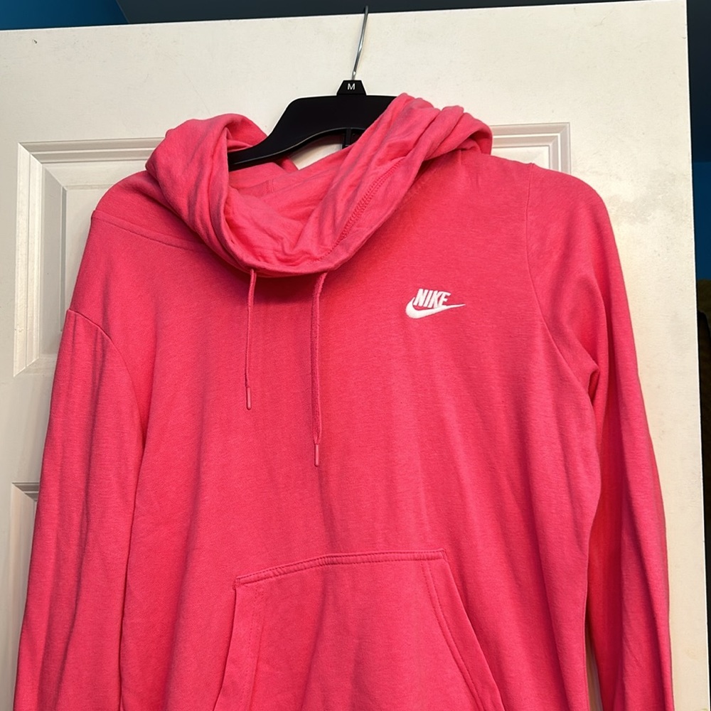 Pink NIKE turtleneck sweatshirt